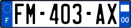 FM-403-AX