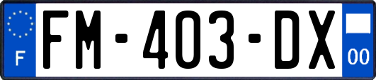 FM-403-DX