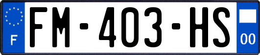 FM-403-HS