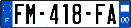 FM-418-FA