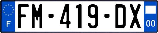 FM-419-DX