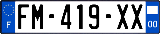 FM-419-XX