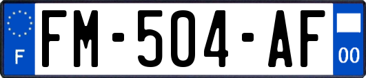 FM-504-AF