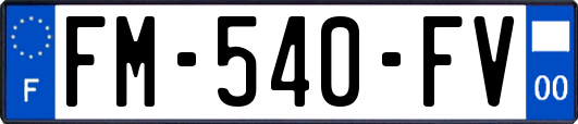 FM-540-FV