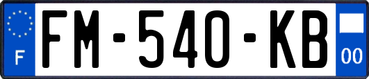 FM-540-KB