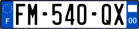 FM-540-QX