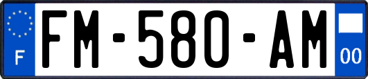 FM-580-AM