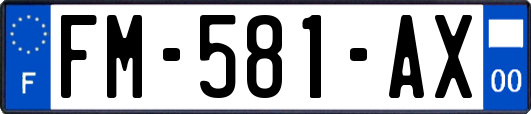 FM-581-AX