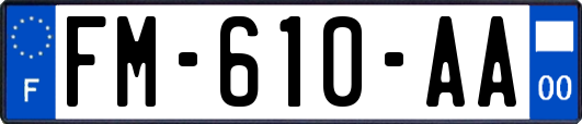 FM-610-AA