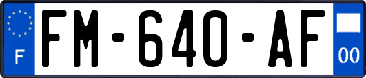 FM-640-AF