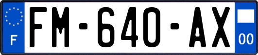 FM-640-AX