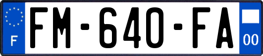 FM-640-FA