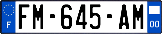 FM-645-AM