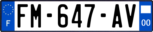 FM-647-AV