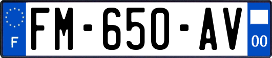 FM-650-AV