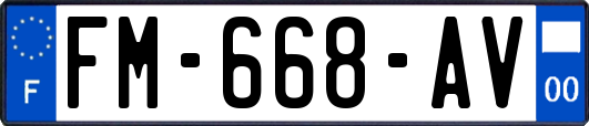 FM-668-AV