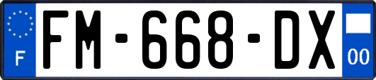FM-668-DX