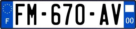 FM-670-AV