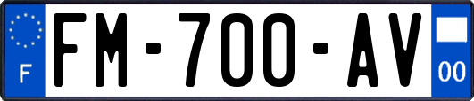 FM-700-AV