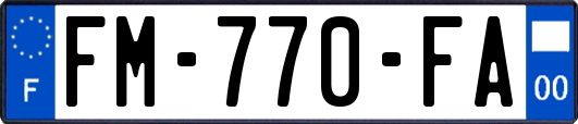 FM-770-FA