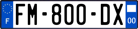FM-800-DX