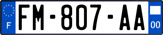 FM-807-AA