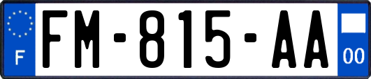 FM-815-AA