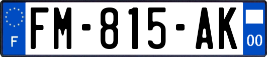 FM-815-AK