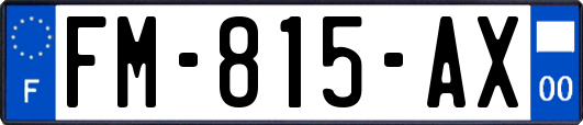 FM-815-AX