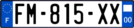 FM-815-XX