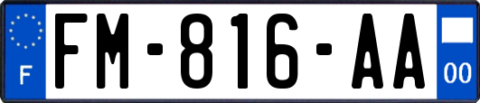 FM-816-AA