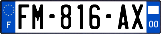 FM-816-AX