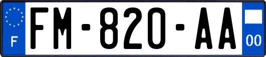 FM-820-AA