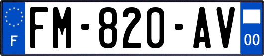 FM-820-AV