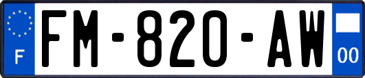 FM-820-AW