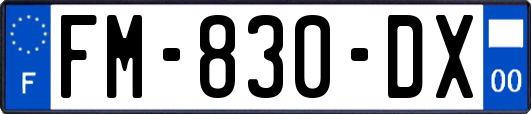 FM-830-DX