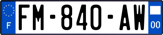 FM-840-AW