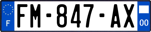 FM-847-AX