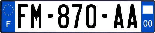 FM-870-AA