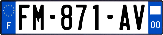 FM-871-AV