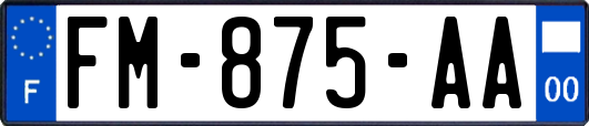 FM-875-AA