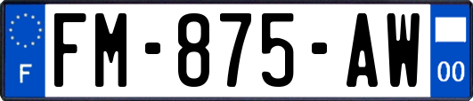 FM-875-AW