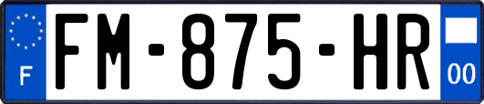 FM-875-HR