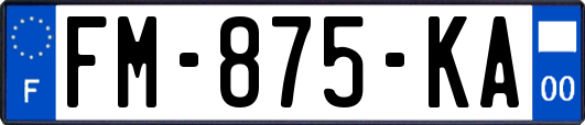 FM-875-KA