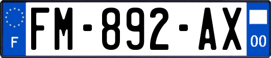 FM-892-AX
