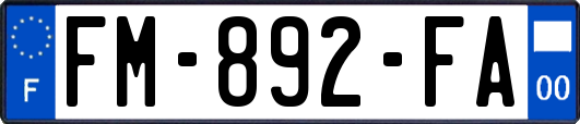FM-892-FA