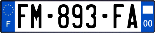 FM-893-FA