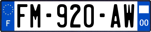 FM-920-AW