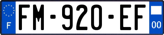FM-920-EF