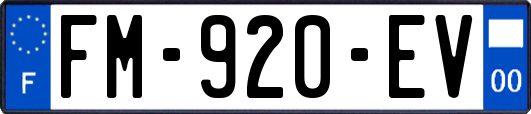 FM-920-EV